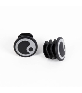 ERGON GA1 EVO, GS, GX1 GRIPS END PLUGS (SILVER)