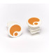 ERGON GA2, GA2 FAT, GA3 END PLUGS (ORANGE)