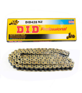 CADENA DID 428 NZ NEGRO/ORO (138 PASOS)