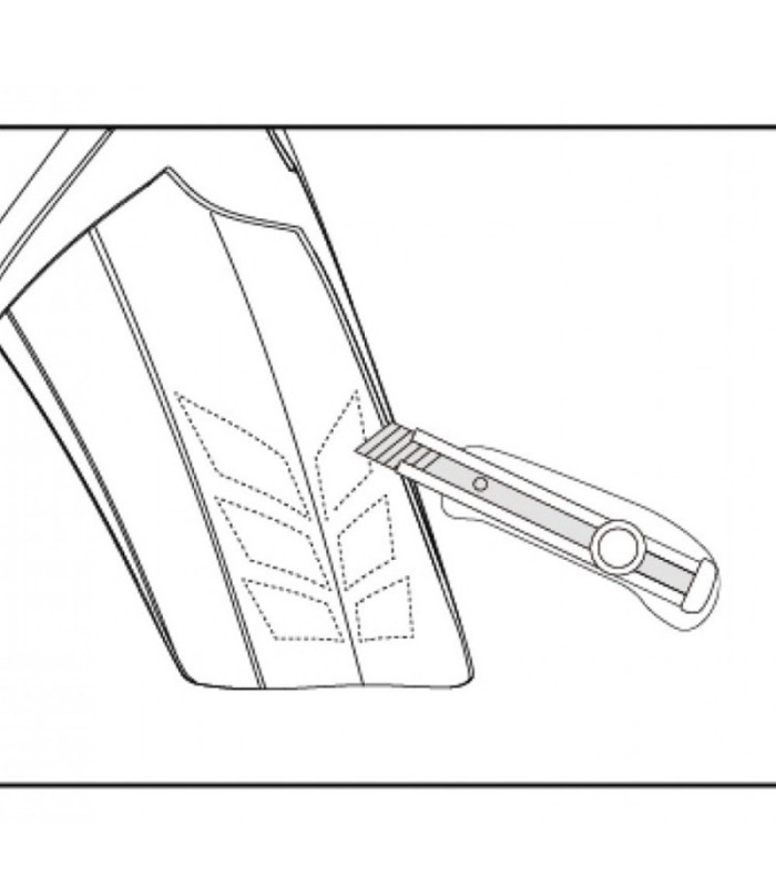 GUARDABARROS DELANTERO RTECH VENTILADO KAWASAKI KX 250 F, KX 450 F (2016-2021) | TopFun.com