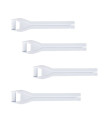 GAERNE SG-22 SHORT STRAPS (WHITE)