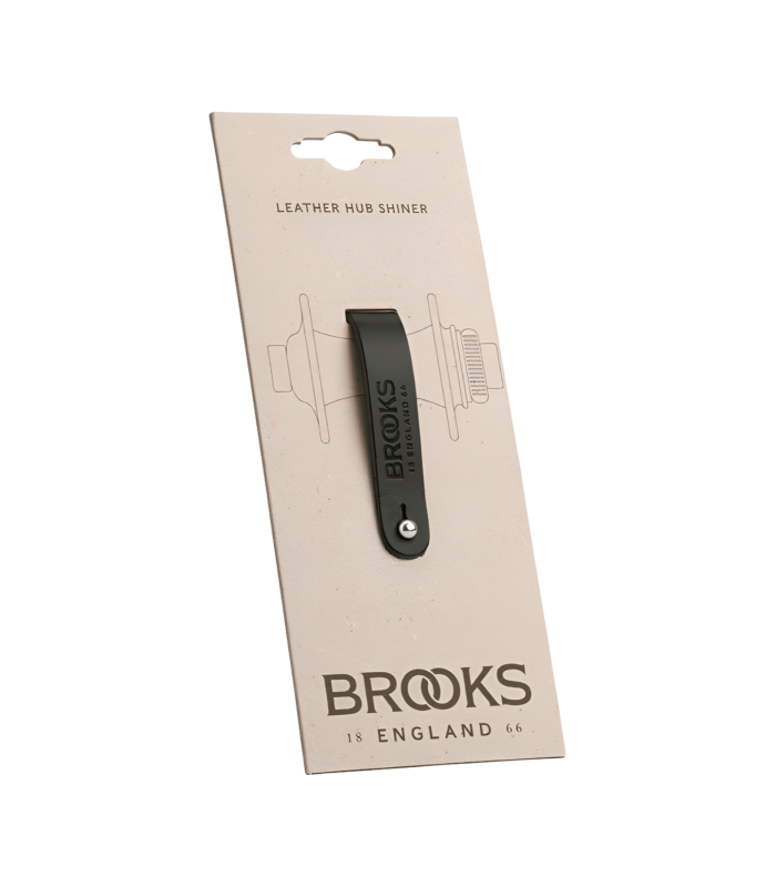 BROOKS LEATHER HUB SHINER (BLACK)