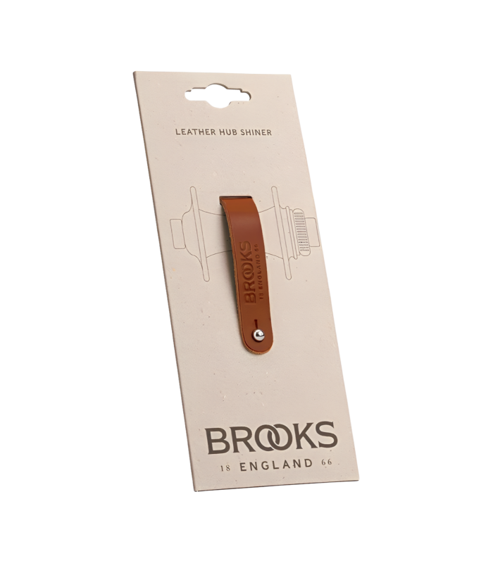 BROOKS LEATHER HUB SHINER (HONEY)