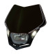 RTECH V-FACE LED HEADLIGHT (BLACK) | TopFun.com