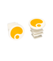 ERGON GA2, GA2 FAT, GA3, GA20, GA30 END PLUG (MELLOW YELLOW)