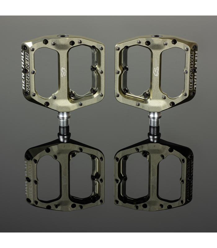 RENTHAL REVO-F PEDALS (ALUGOLD)