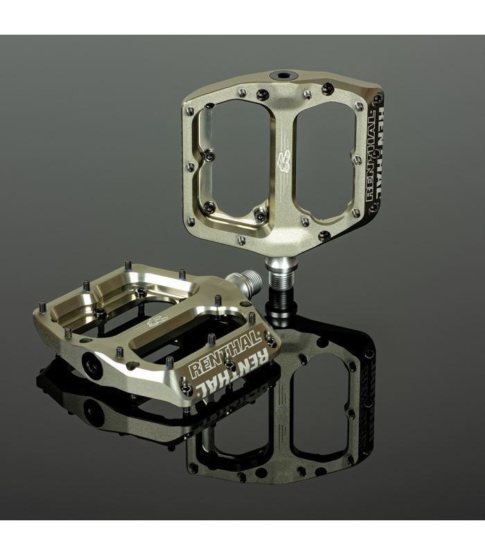 RENTHAL REVO-F PEDALS (ALUGOLD)