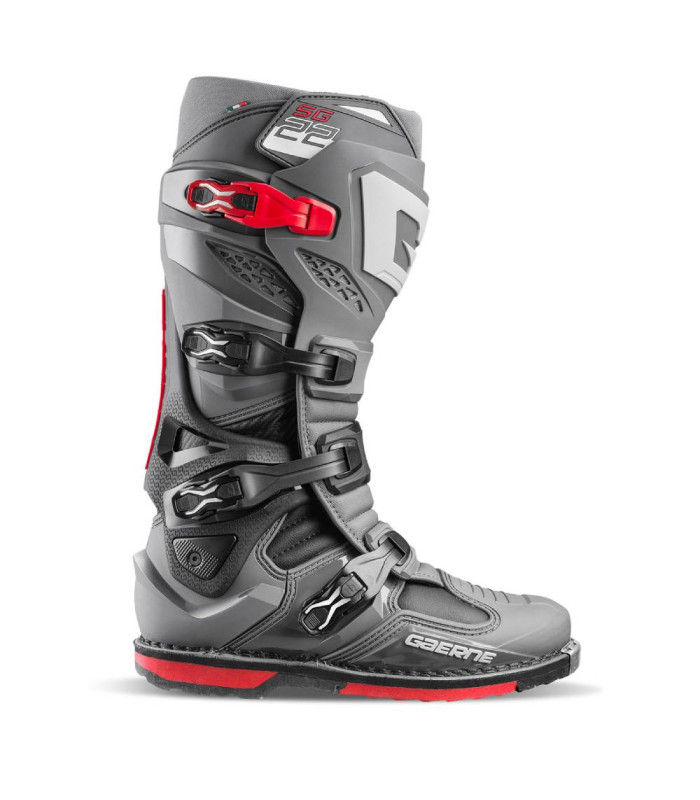BOTAS GAERNE SG-22 (ANTRACITA/NEGRO/ROJO)