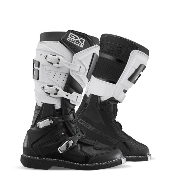GAERNE GX-1 GOODYEAR BOOTS (WHITE/BLACK)