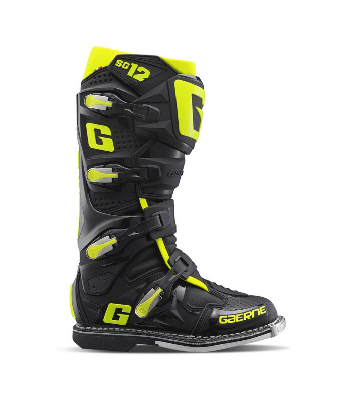 GAERNE SG-12 BOOTS (BLACK/YELLOW)