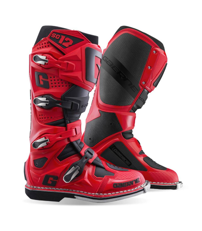 GAERNE SG-12 BOOTS (BLACK/RED)