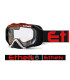MÁSCARA ETHEN 05R ENDURO NEGRA-ROJA (LENTE TRANSPARENTE)