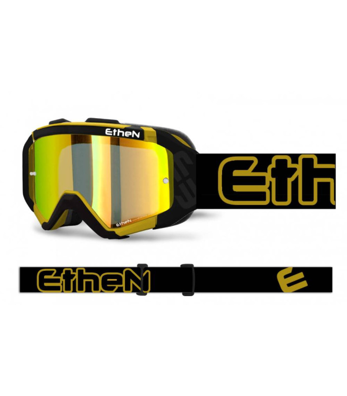 ETHEN ARES GOLD GOGGLES (MIRROR GOLD LENS)
