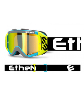 ETHEN ARES BLUE GOGGLES (MIRROR GOLD LENS)