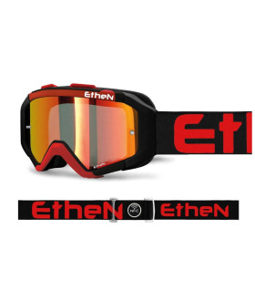 ETHEN 05R BLACK-RED GOGGLES (RED MIRROR LENS)