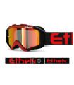 MÁSCARA ETHEN 05R NEGRA-ROJA (LENTE ESPEJO ROJA)