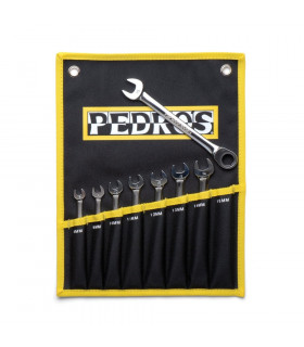 PEDRO'S RATCH COMBO WRENCH SET