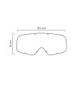 ETHEN BIMBO 65 YELLOW KIDS GOGGLE (CLEAR LENS)