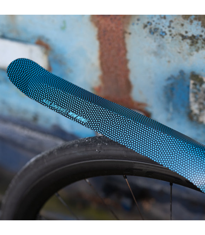 ASS SAVERS WIN WING ROAD 2 REAR FENDER (BLUE DOTS)