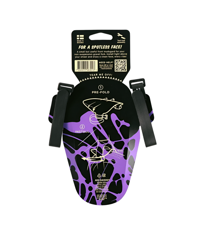 ASS SAVERS MUDDER MINI FRONT FENDER (SQUID)