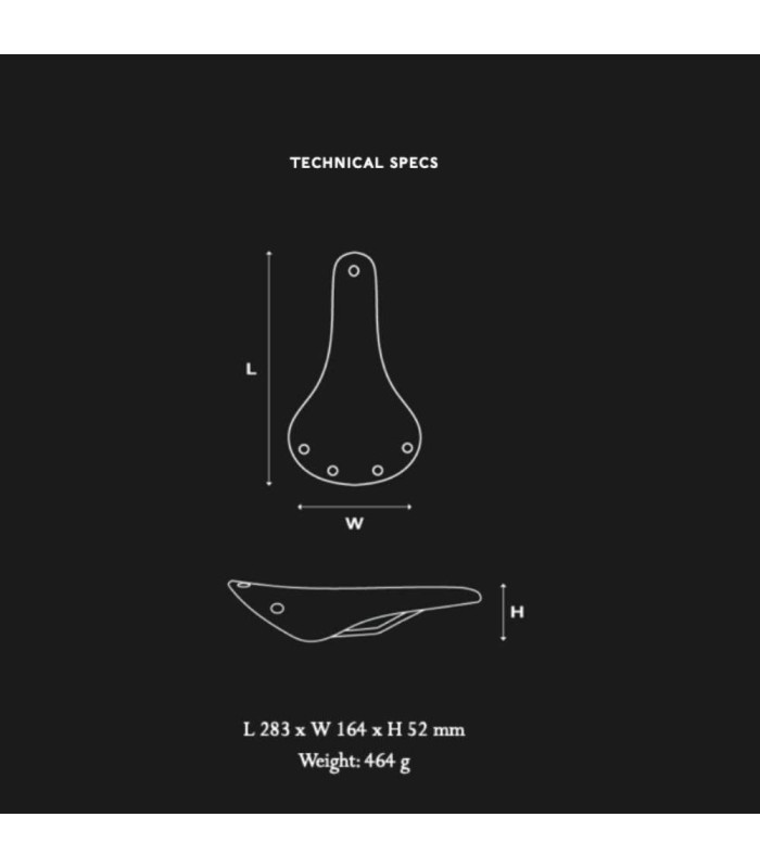 SILLÍN BROOKS CAMBIUM C17 (MARRÓN)