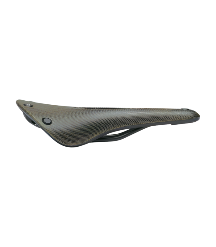 BROOKS CAMBIUM C17 CARVED SADDLE (MUD GREEN)