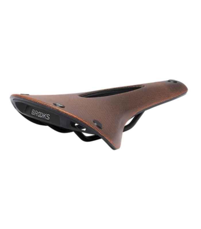 BROOKS CAMBIUM C17 CARVED SADDLE (ORANGE)