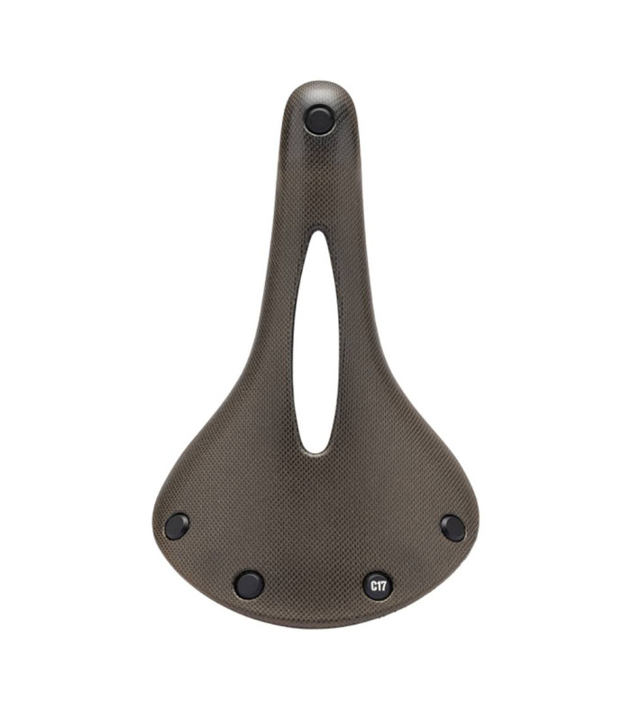 BROOKS CAMBIUM C17 CARVED SADDLE (BLACK)