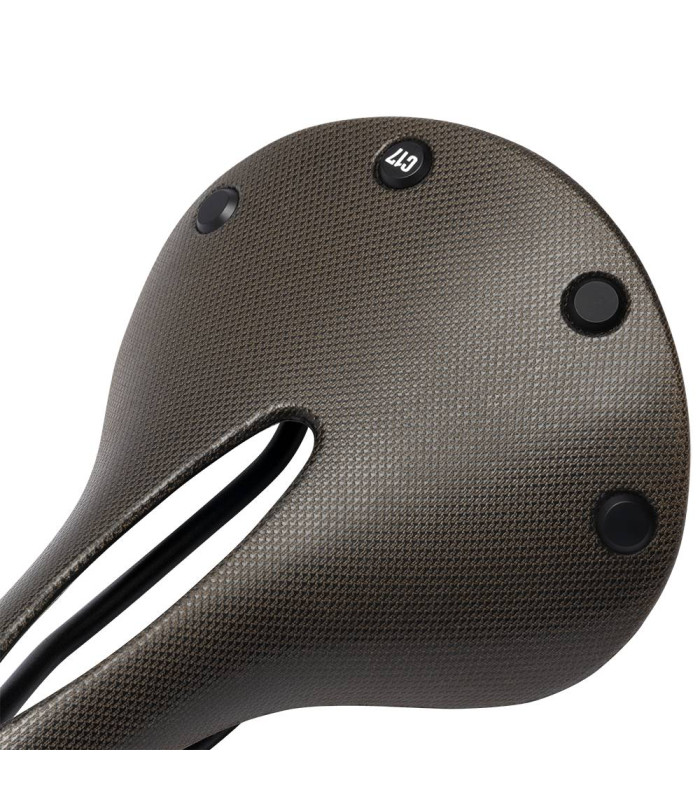 SILLÍN BROOKS CAMBIUM C17 CARVED (MARRÓN)