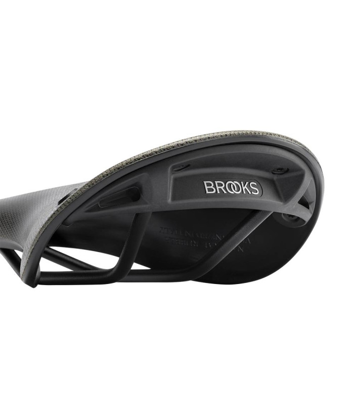 BROOKS CAMBIUM C17 CARVED SADDLE (MUD GREEN)