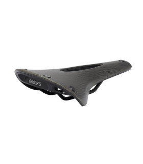 BROOKS CAMBIUM C17 CARVED SADDLE (MUD GREEN)