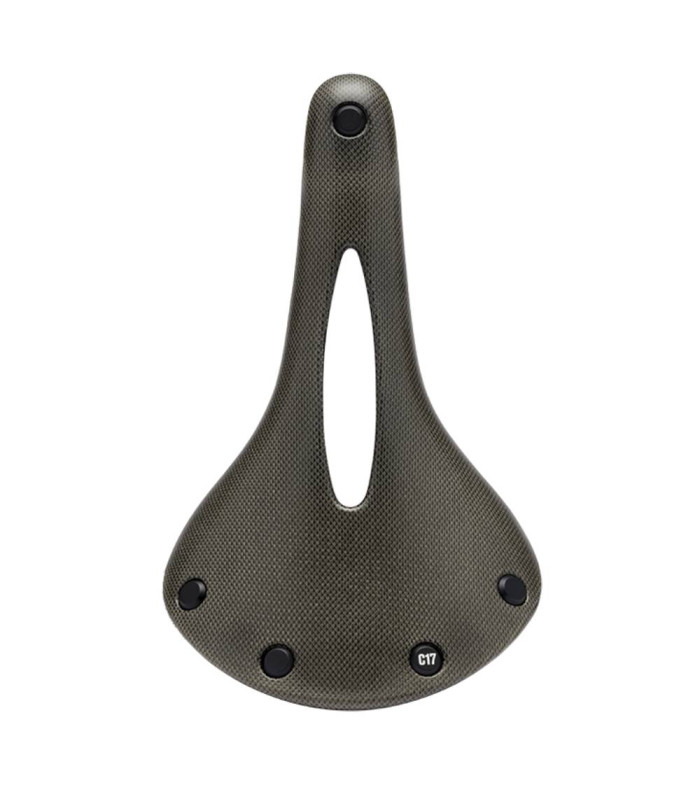 BROOKS CAMBIUM C17 CARVED SADDLE (MUD GREEN)