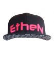 GORRA ETHEN (NEGRO-FUCSIA)