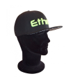 ETHEN SNAPBACK CAP (BLACK-FLUOR YELLOW)