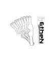 ETHEN 05, ARES UNPOLL TEAR OFF LENS (10 PIECES)