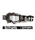 ETHEN 05 PRIMIS MUD WHITE-BLACK ROLL OFF 50 MM GOGGLES (CLEAR LENS)