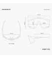 SCICON AEROSHADE XL CARBON MATT SUNGLASSES (MULTIMIRROR RED LENS)