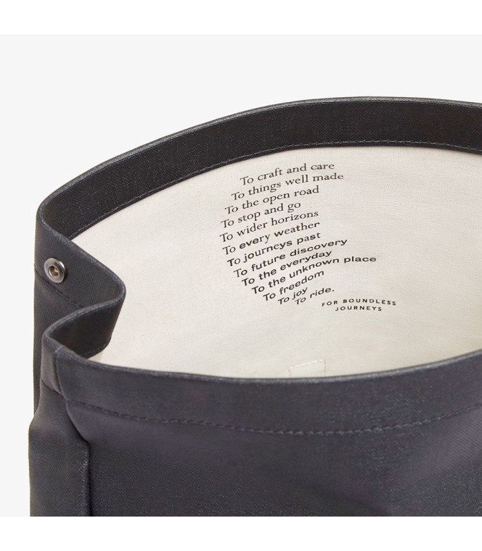 BROOKS PICKWICK COTTON CANVAS 26L BACKPACK (BLACK)