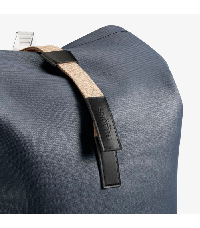 BROOKS PICKWICK COTTON CANVAS 26L BACKPACK (DARK BLUE)