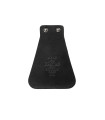 BROOKS LEATHER MUD FLAP (BLACK)