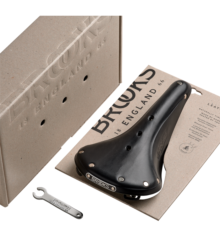 BROOKS B17 NARROW SADDLE (BLACK)