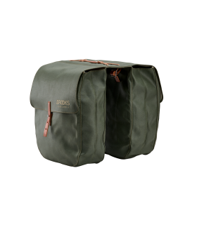ALFORJAS ENROLLABLES BROOKS BRICK LANE (VERDE/MIEL)