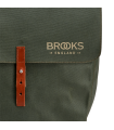 BROOKS BRICK LANE ROLL-UP PANNIERS (SAGE GREEN/HONEY)