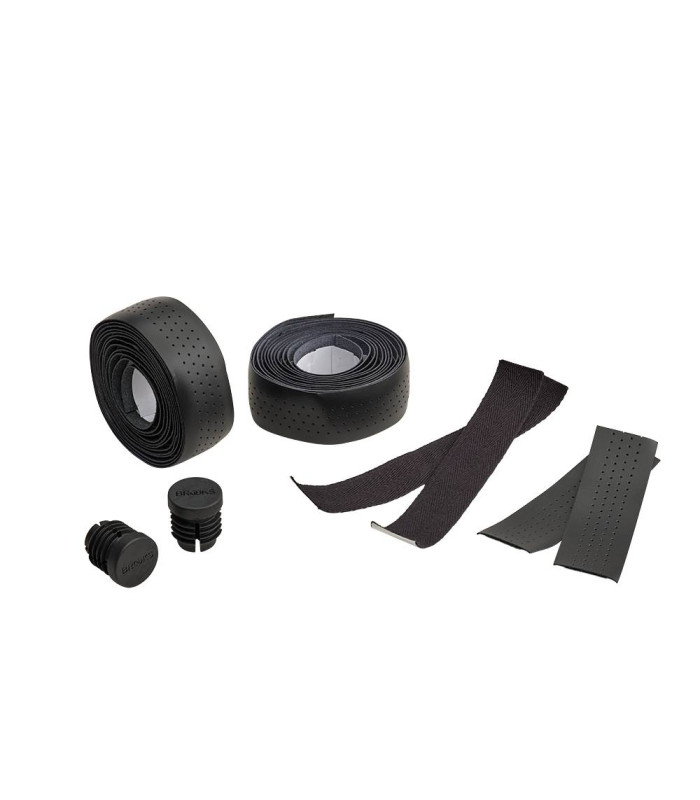 BROOKS LEATHER BAR TAPE (BLACK)