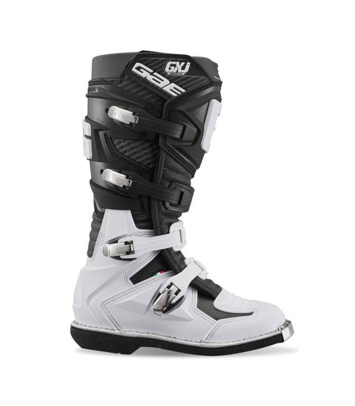 GAERNE GX-J KIDS BOOTS (BLACK/WHITE)