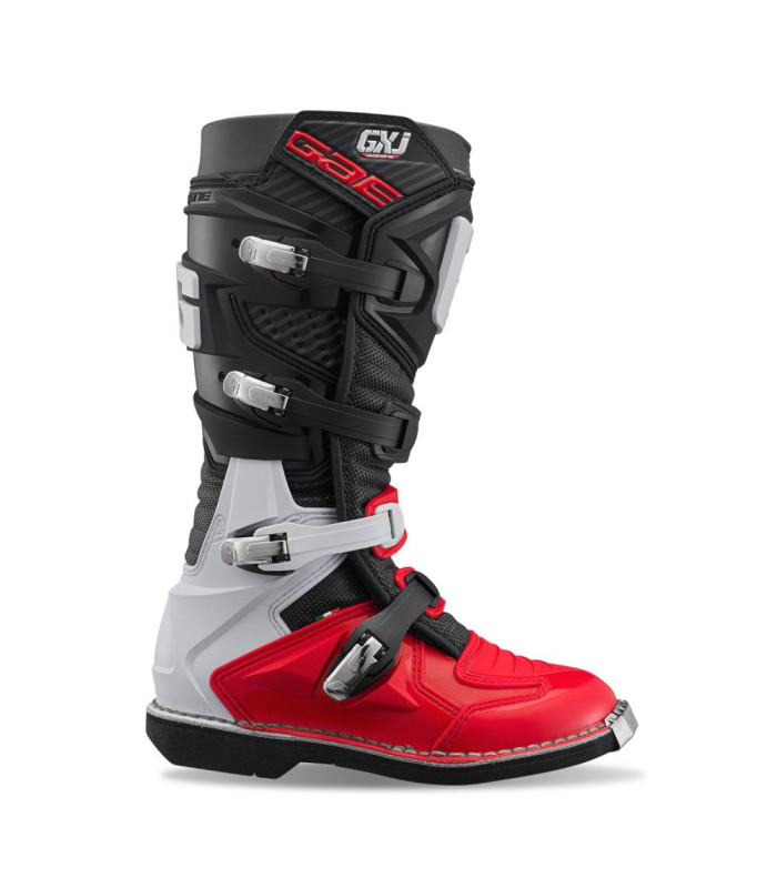 GAERNE GX-J KIDS BOOTS (BLACK/RED)