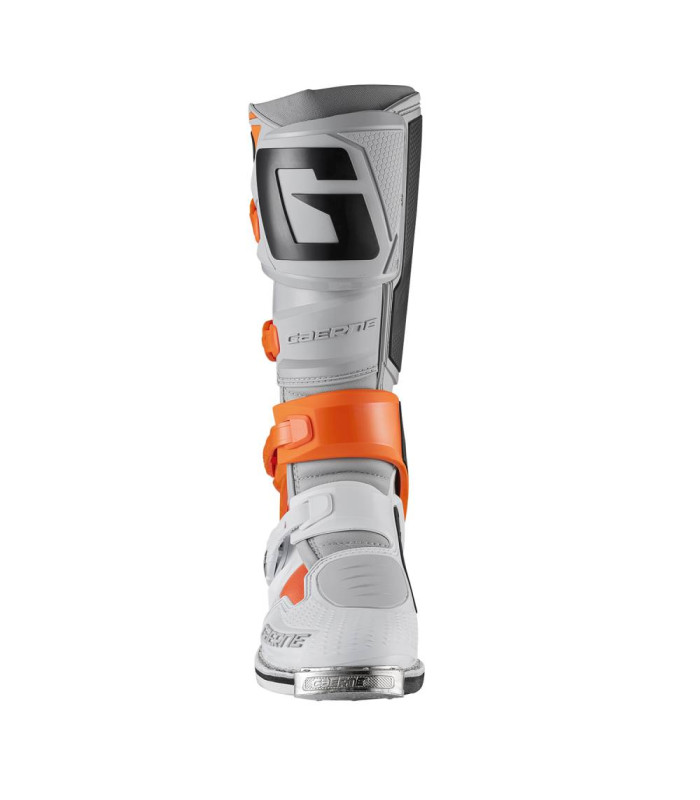 GAERNE SG-12 BOOTS (ORANGE/GREY/WHITE) | TopFun.com