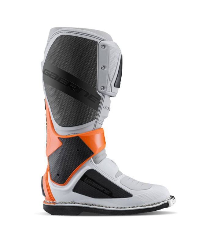 GAERNE SG-12 BOOTS (ORANGE/GREY/WHITE) | TopFun.com