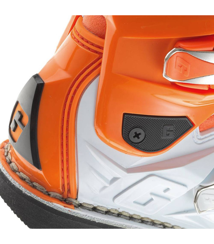 GAERNE SG-12 BOOTS (ORANGE/GREY/WHITE) | TopFun.com