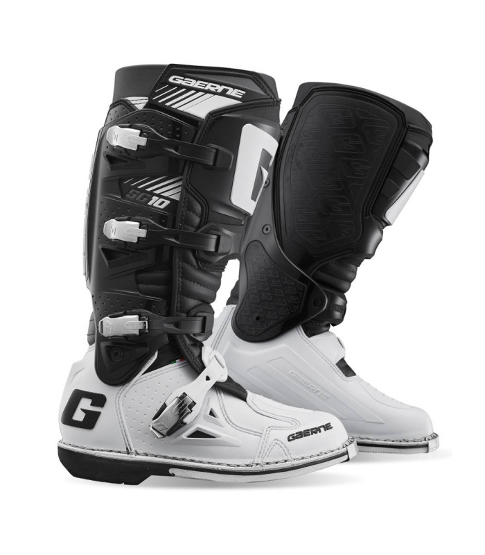 GAERNE SG-10 BOOTS (BLACK/WHITE) | TopFun.com